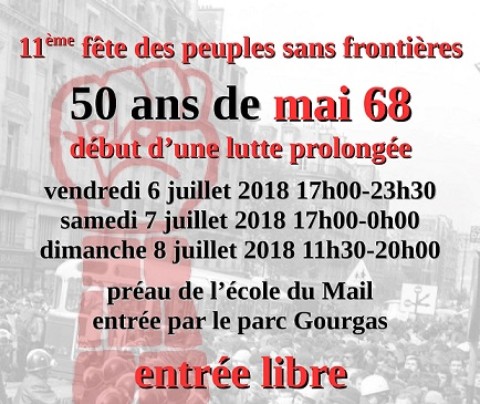 Charly’s live @ 11ème Fête des peuples sans frontières @