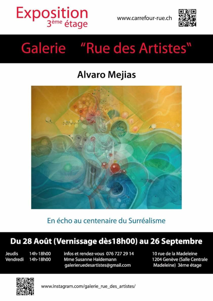 Galerie Rue des Artistes – Alvaro Mejias